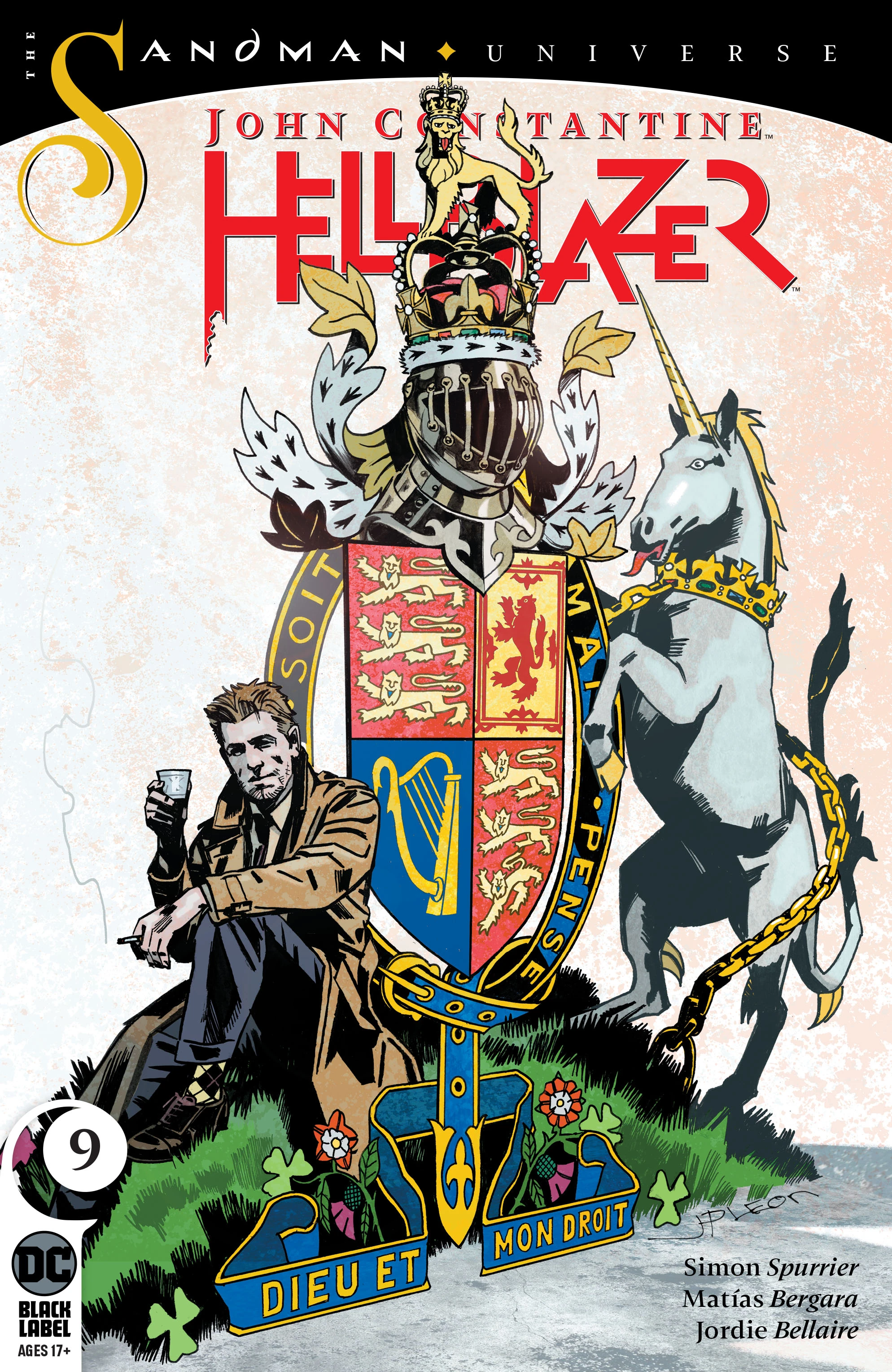 John Constantine: Hellblazer #9 (DC, 2020 — Cover A) cover